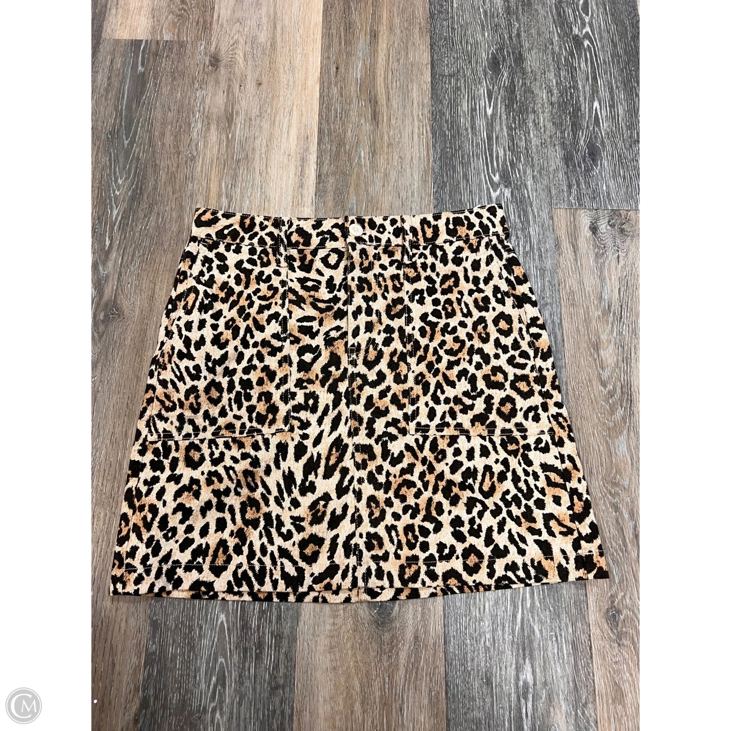 Skirt Mini & Short By J. Crew In Animal Print, Size: 4