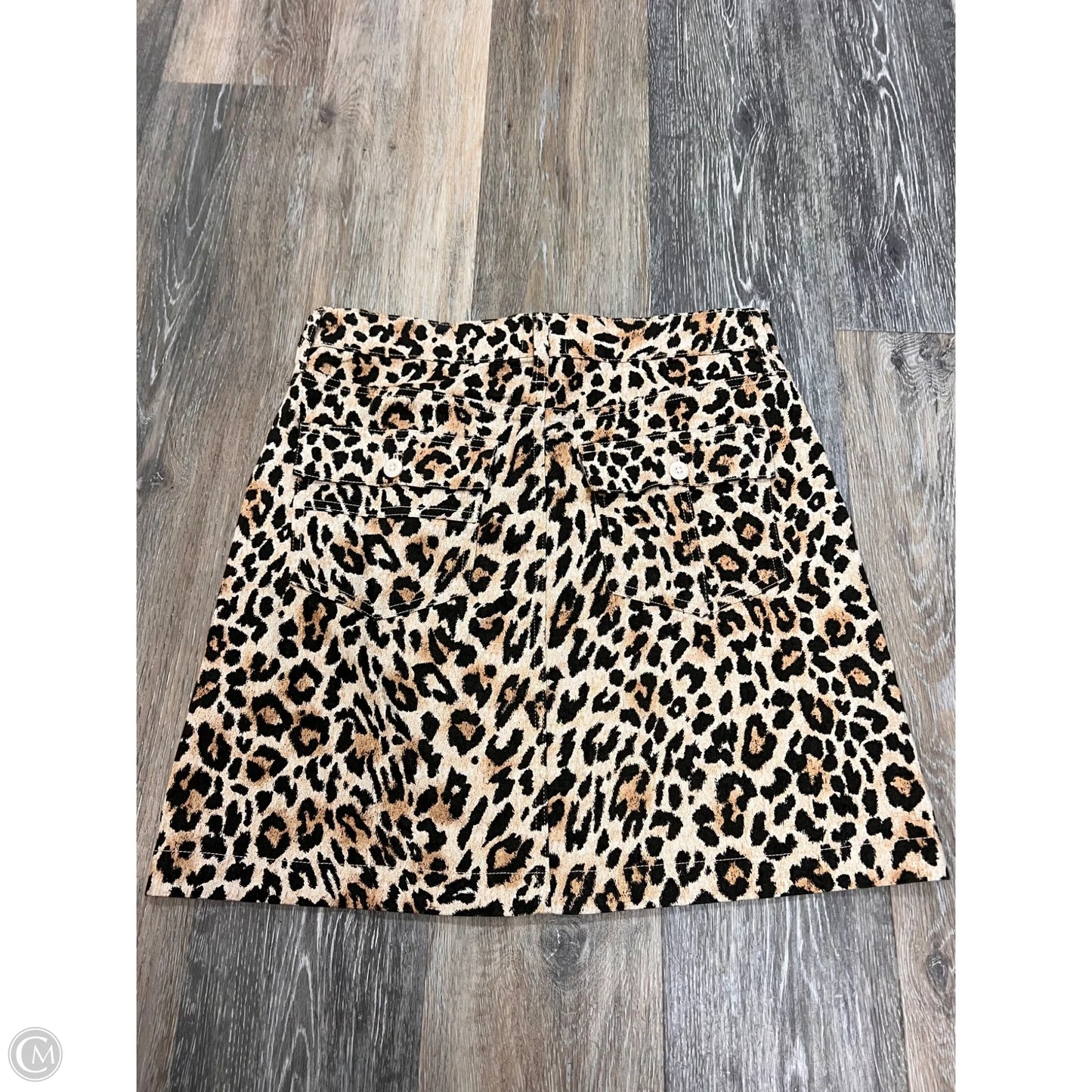 Skirt Mini & Short By J. Crew In Animal Print, Size: 4