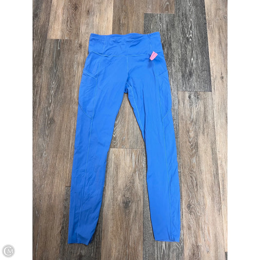 Athletic Leggings By Lululemon In Blue, Size: 6