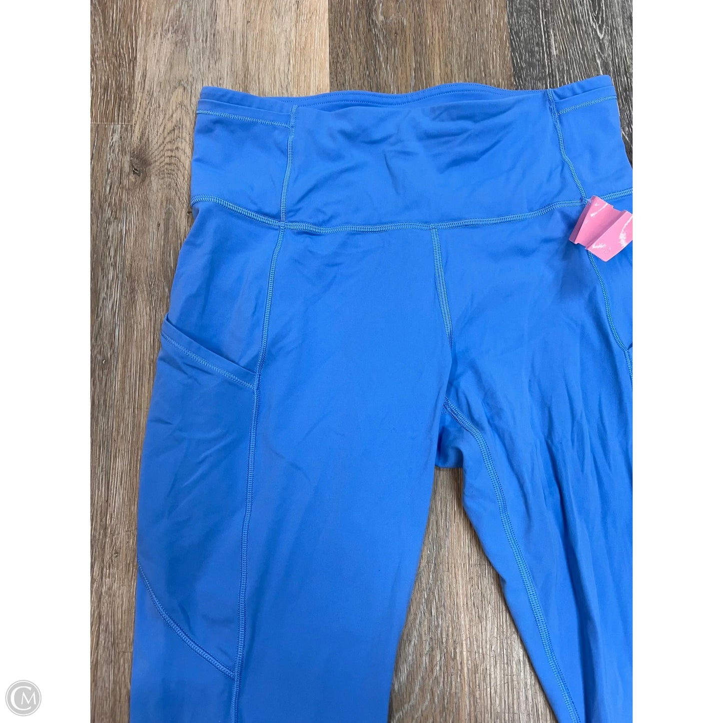 Athletic Leggings By Lululemon In Blue, Size: 6