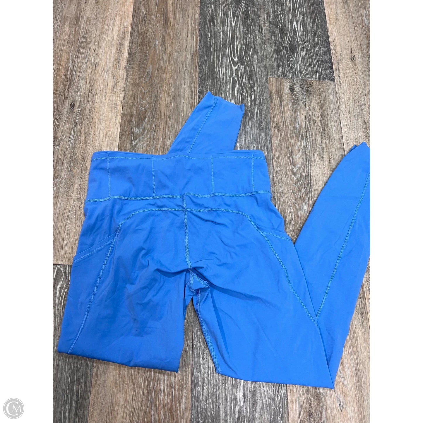 Athletic Leggings By Lululemon In Blue, Size: 6