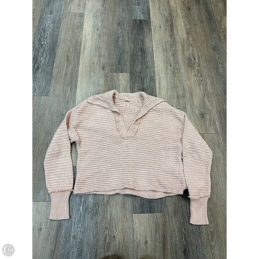 Sweater By Free People In Pink, Size: Xs