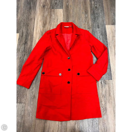 Coat Peacoat By Maeve In Red, Size: 4