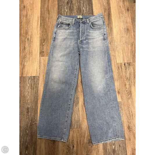 Jeans Straight By Citizens Of Humanity In Blue Denim, Size: 2