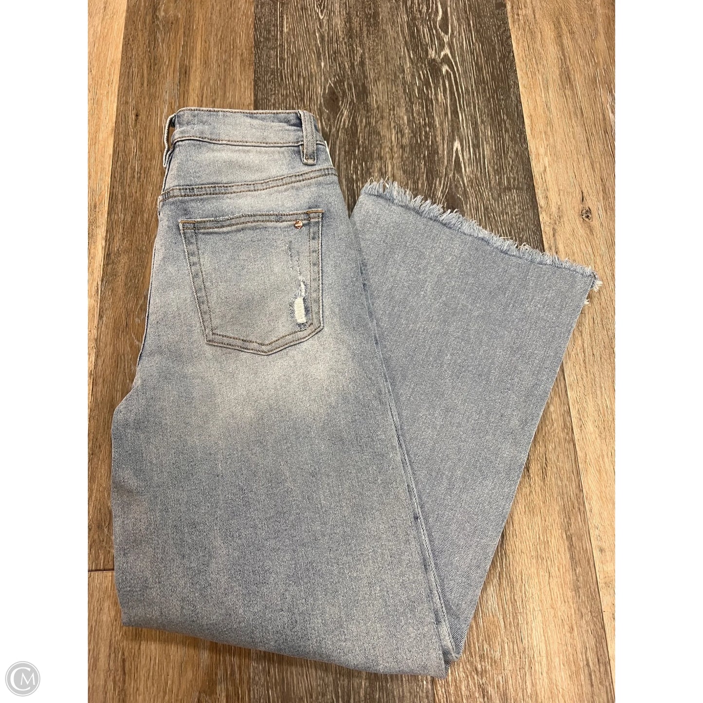 Jeans Straight By Mica In Blue Denim, Size: 0/24