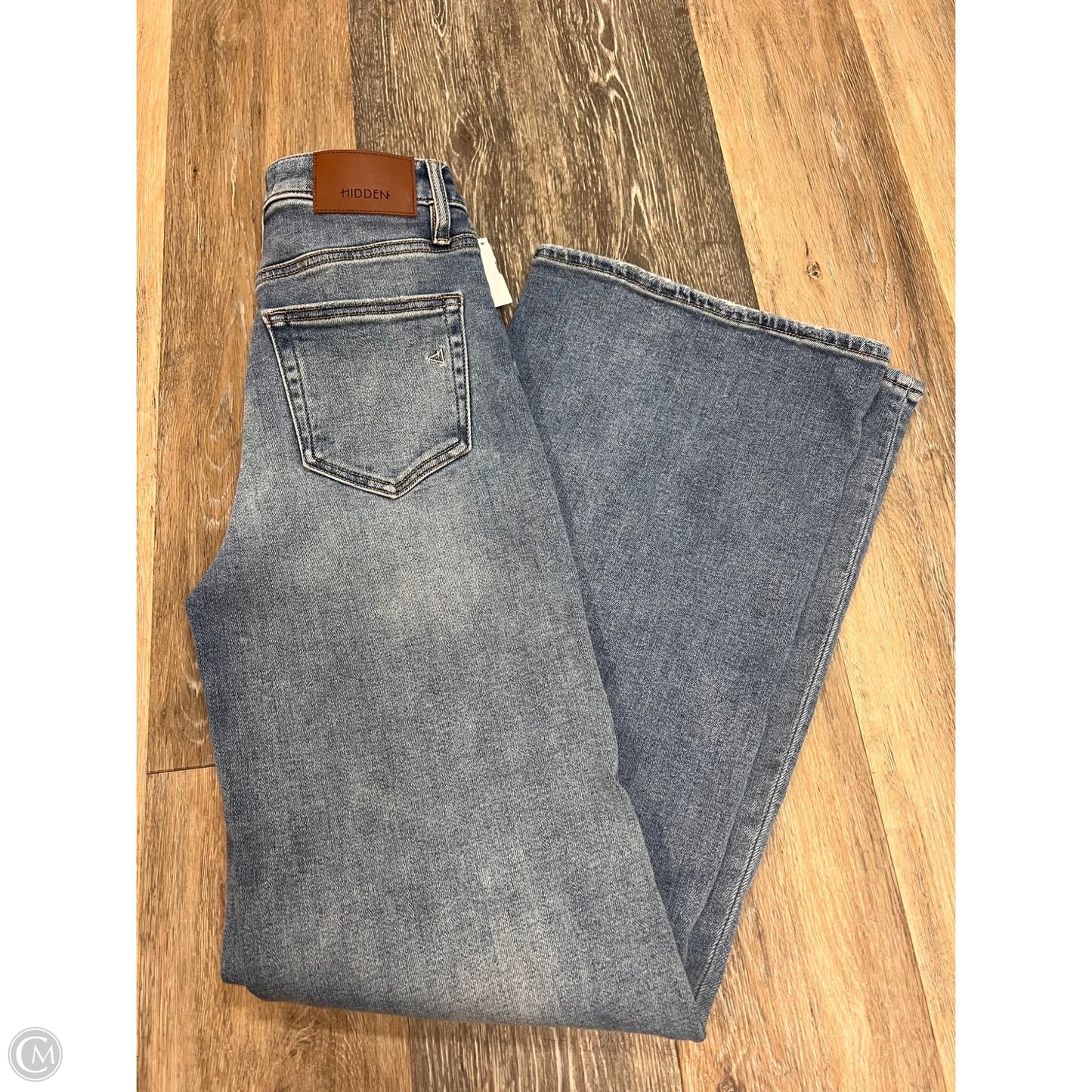 Jeans Wide Leg By Hidden In Blue Denim, Size: 0/24