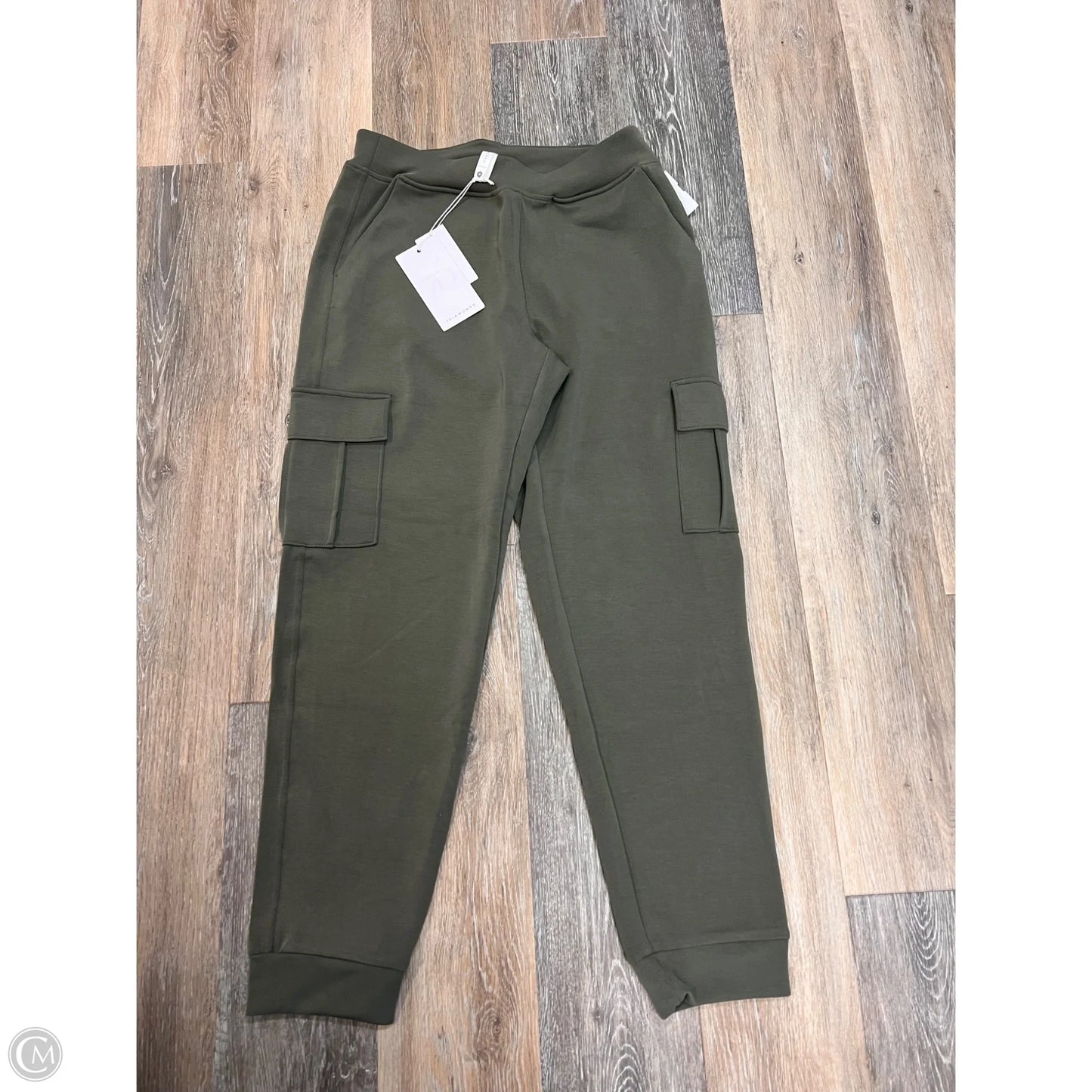 Athletic Pants By 7 Diamonds In Green, Size: M
