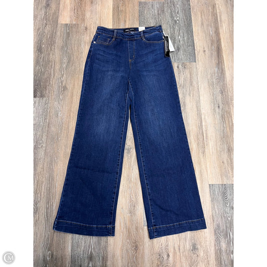 Jeans Wide Leg By Tribal In Blue Denim, Size: 6