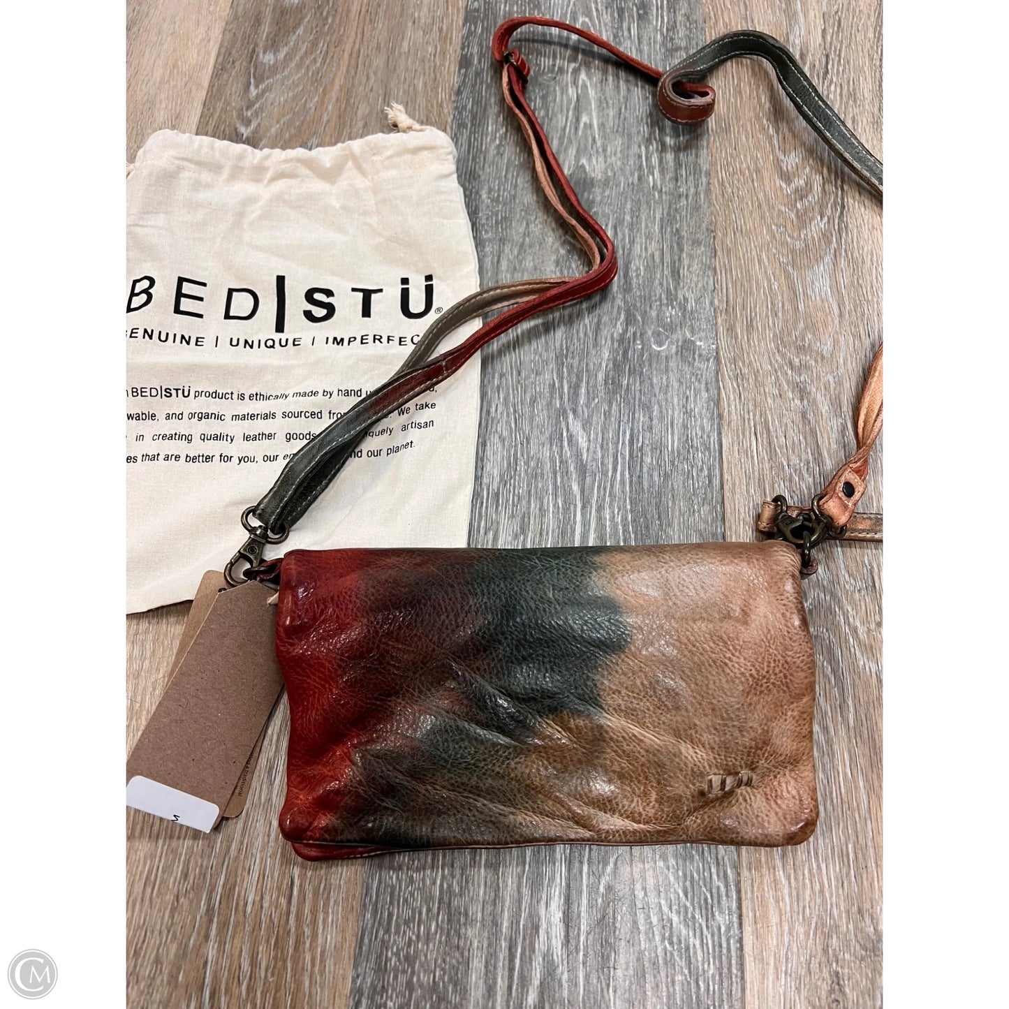 Handbag Leather By Bed Stu, Size: Small