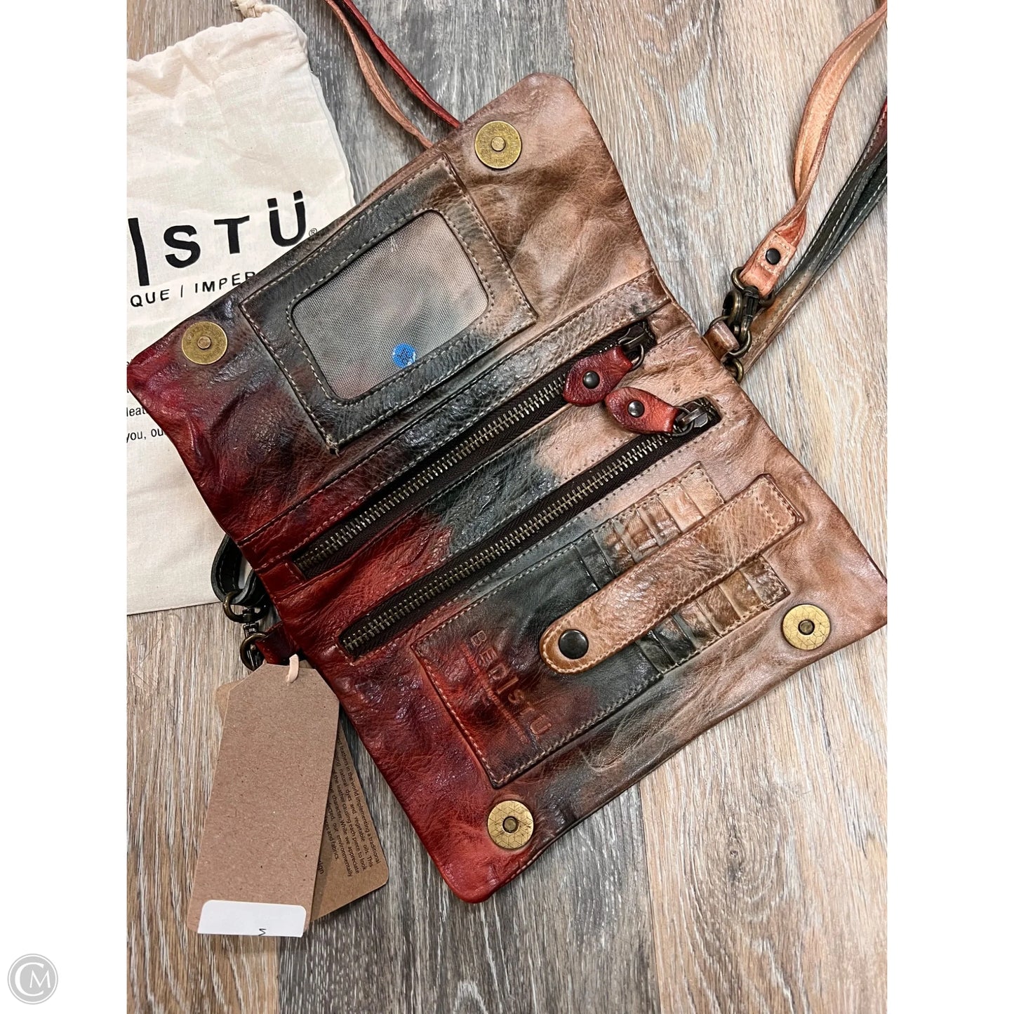 Handbag Leather By Bed Stu, Size: Small