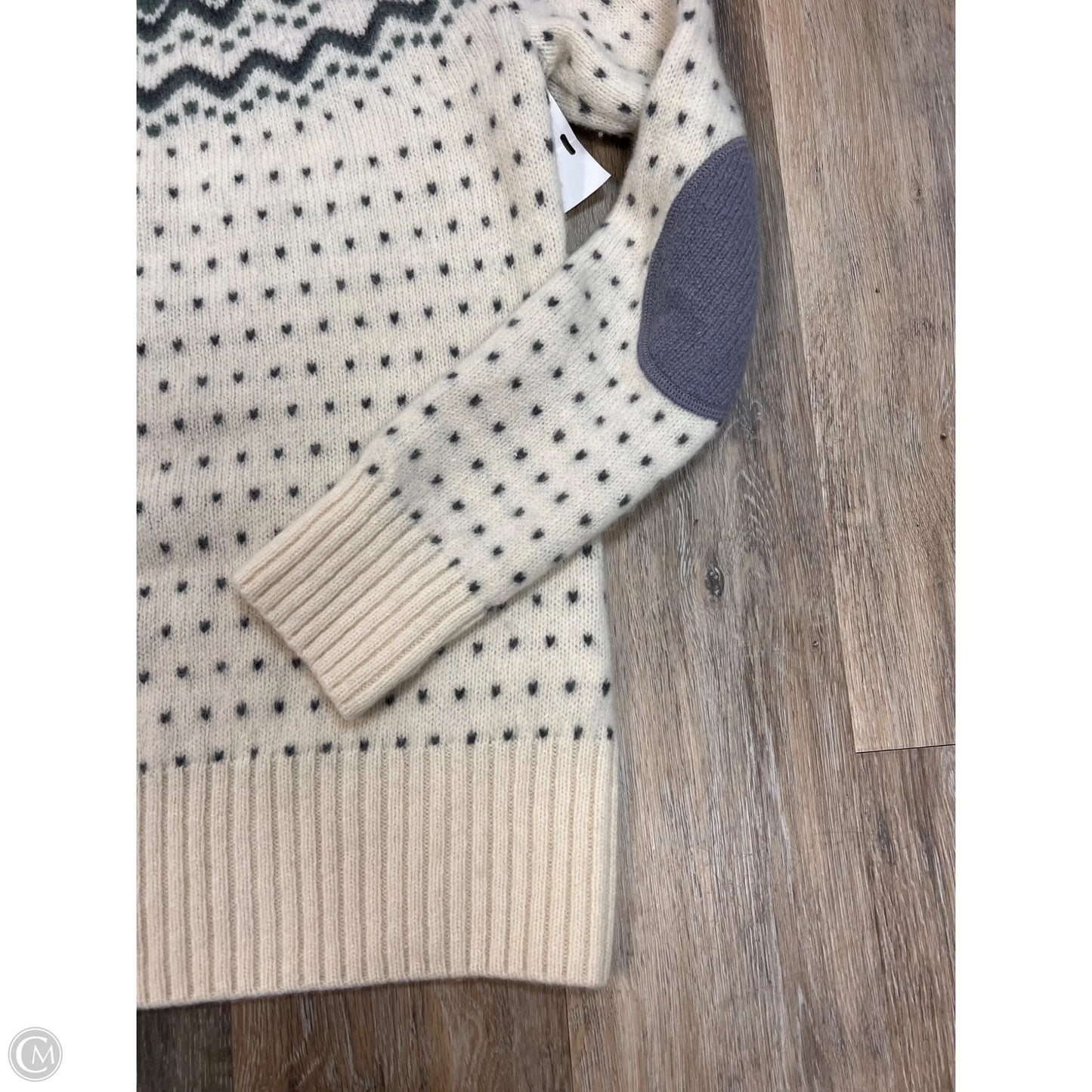 Sweater By Fjall Raven In Grey White, Size: M