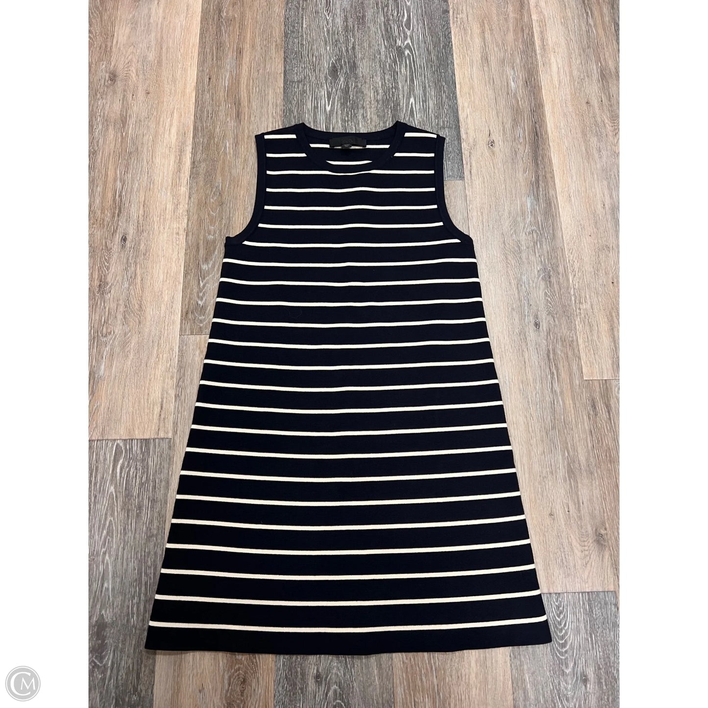 Dress Casual Midi By Zara In Navy, Size: Xs