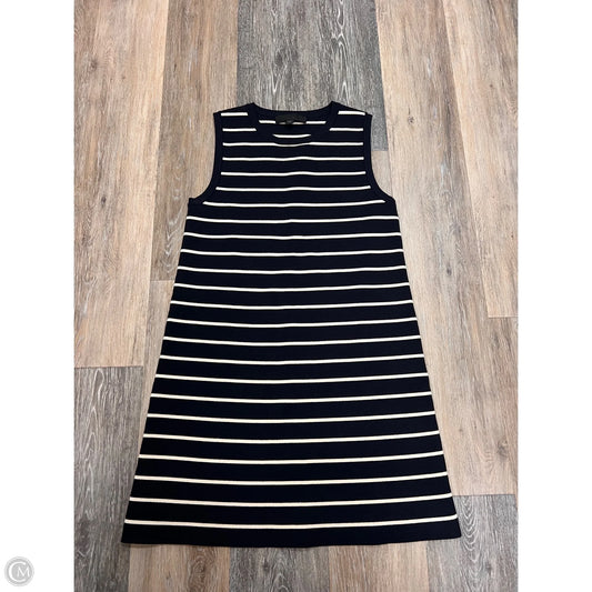 Dress Casual Midi By Zara In Navy, Size: Xs