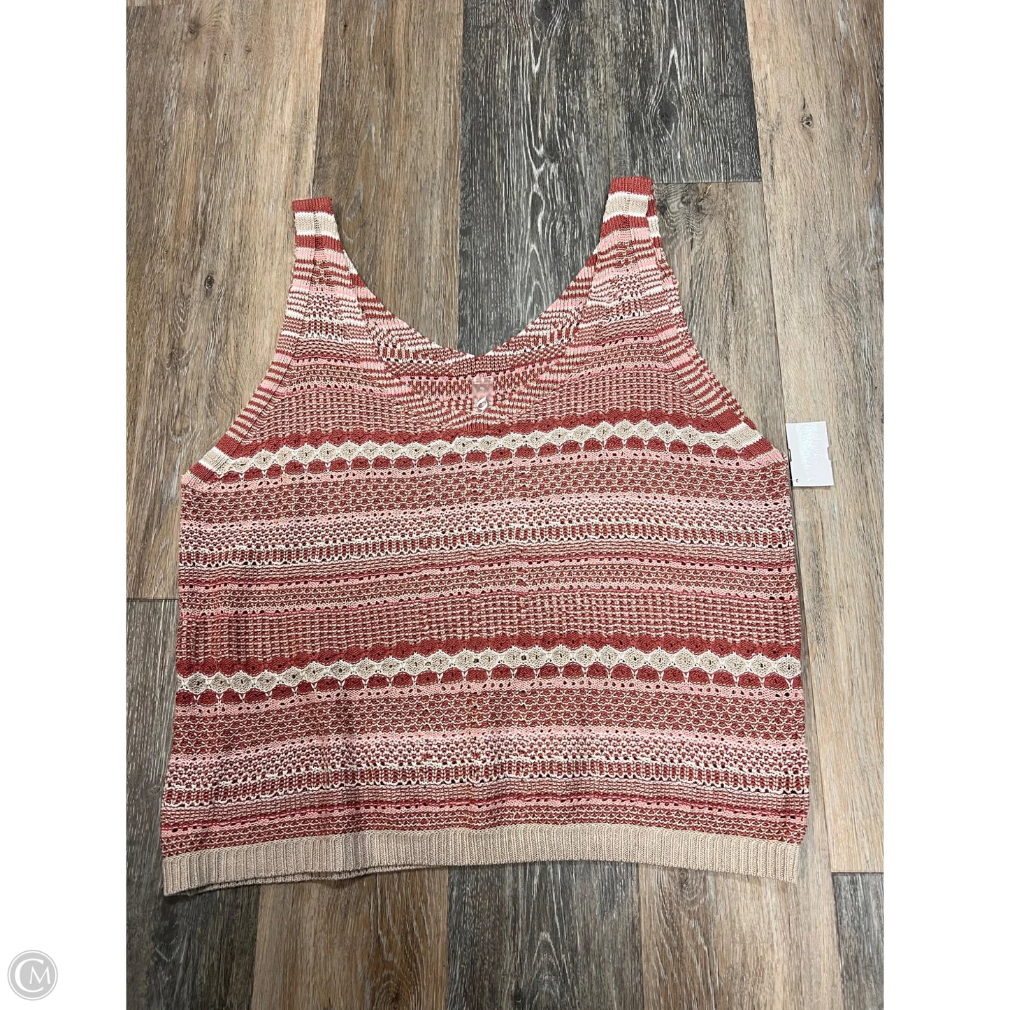 Top Sleeveless By Lou And Grey In Pink, Size: Xl
