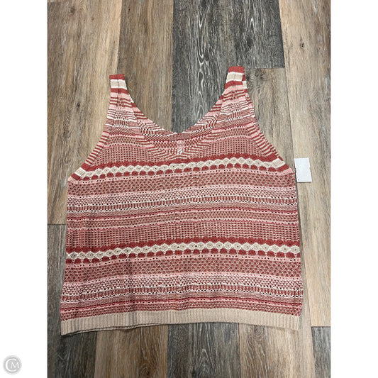 Top Sleeveless By Lou And Grey In Pink, Size: Xl