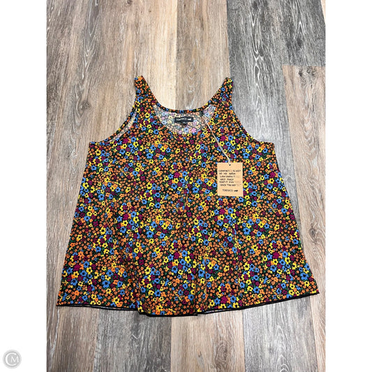 Top Sleeveless By Toad & Co In Floral Print, Size: S