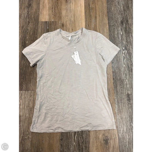 Athletic Top Short Sleeve By Travis Mathew In Grey, Size: S