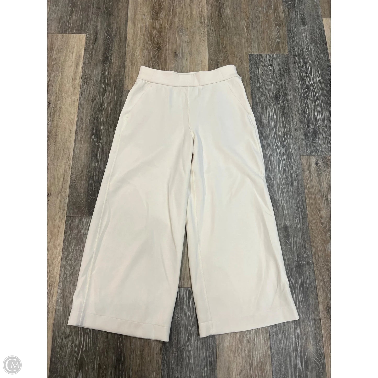 Athletic Pants By Lululemon In Cream, Size: S