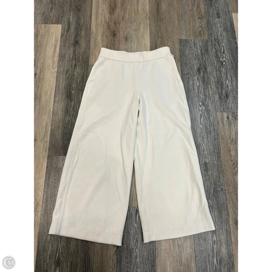 Athletic Pants By Lululemon In Cream, Size: S