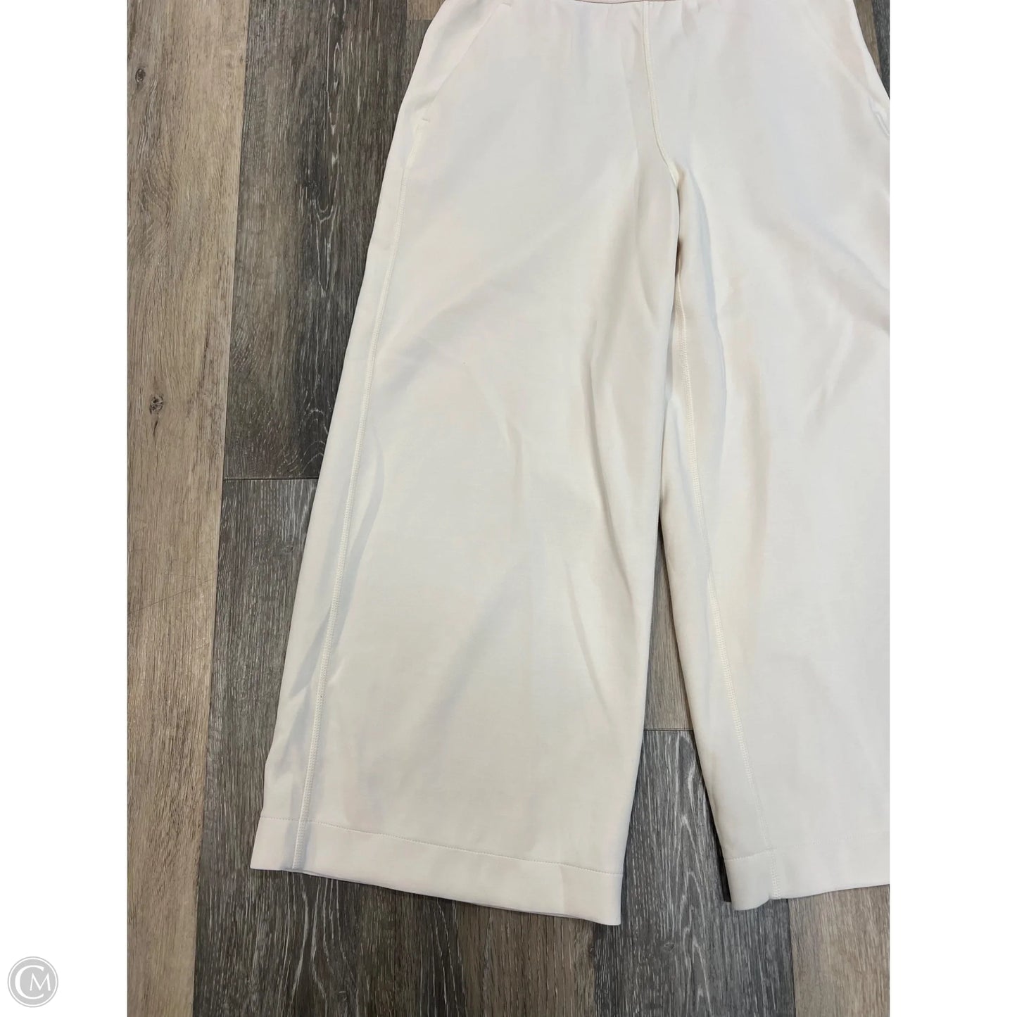 Athletic Pants By Lululemon In Cream, Size: S