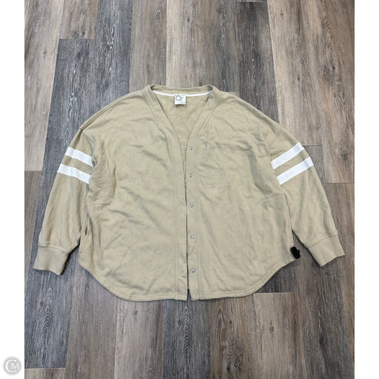 Sweater Cardigan By Aerie In Tan, Size: Xxl