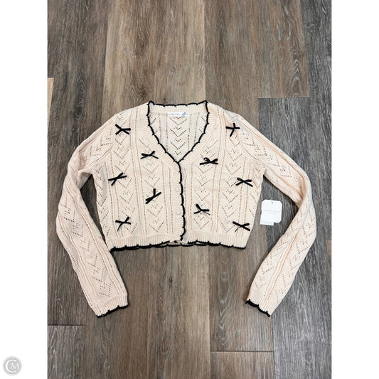 Sweater Cardigan By Altard State In Cream, Size: S