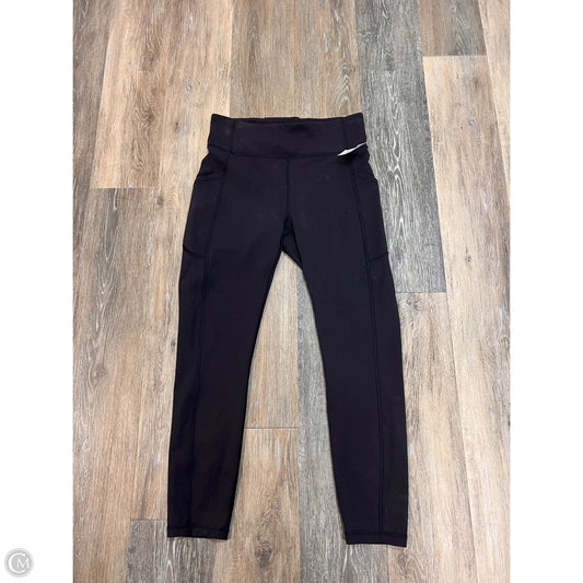 Athletic Leggings By Lululemon In Black, Size: 8