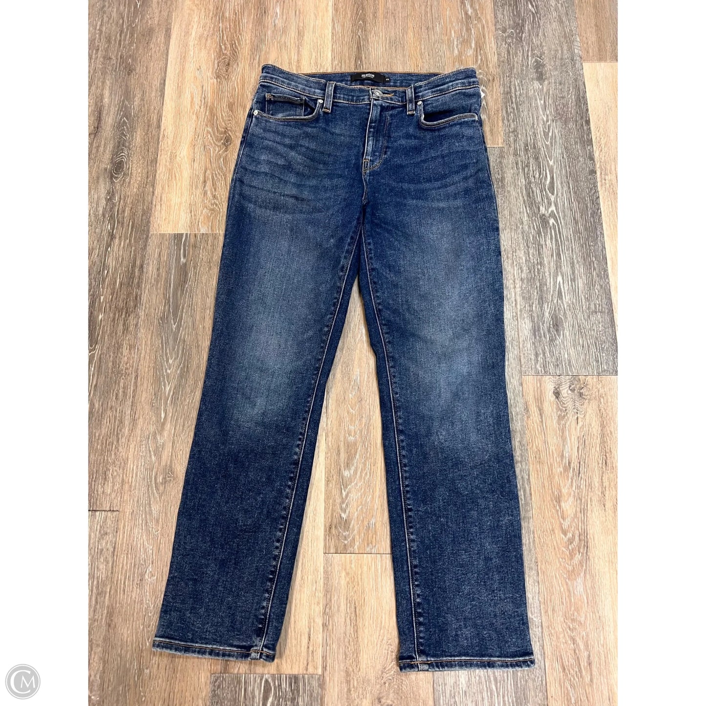 Jeans Straight By Hudson In Blue Denim, Size: 6/28