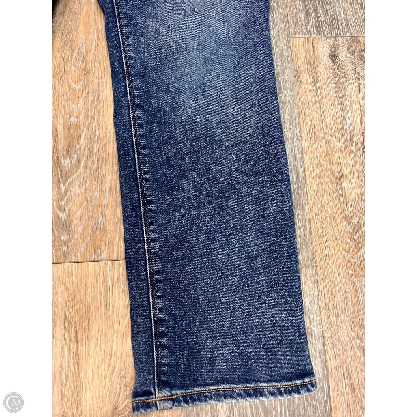 Jeans Straight By Hudson In Blue Denim, Size: 6/28