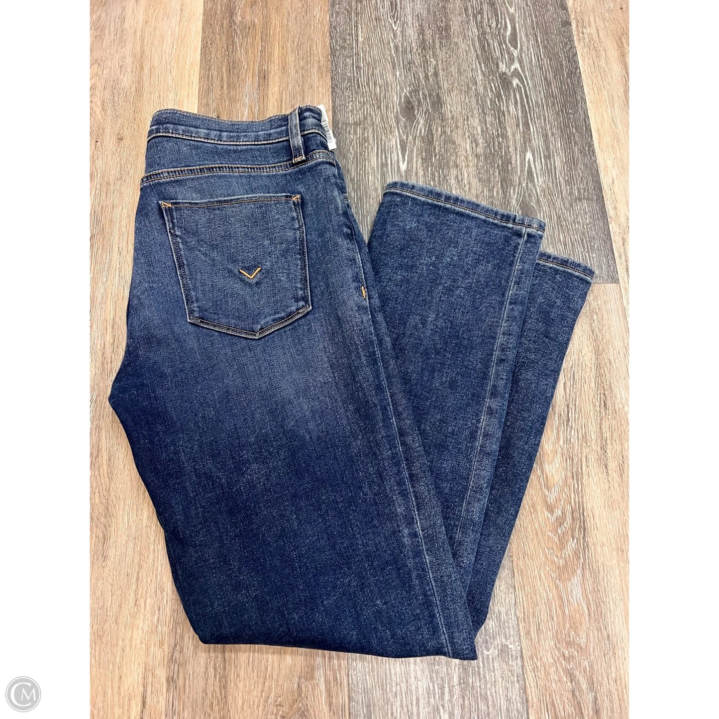 Jeans Straight By Hudson In Blue Denim, Size: 6/28