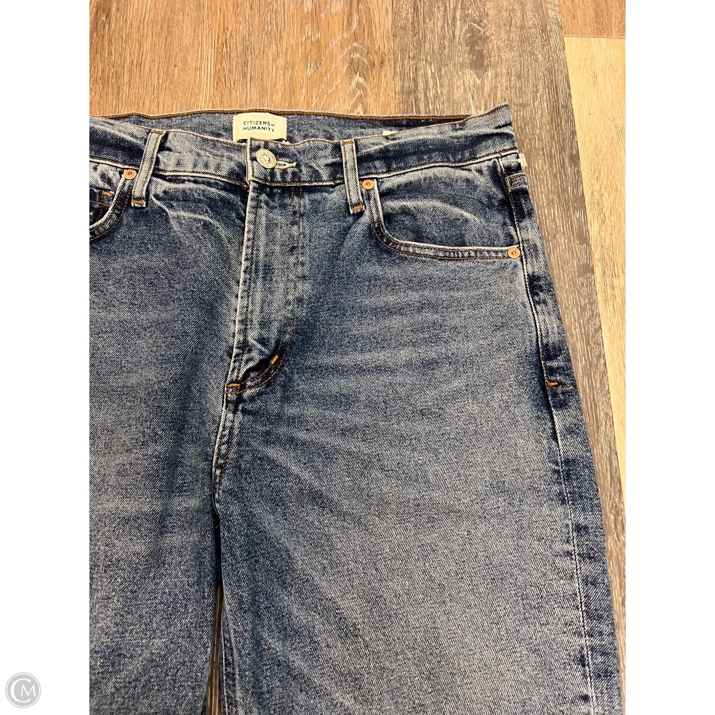 Jeans Straight By Citizens Of Humanity In Blue Denim, Size: 8/29