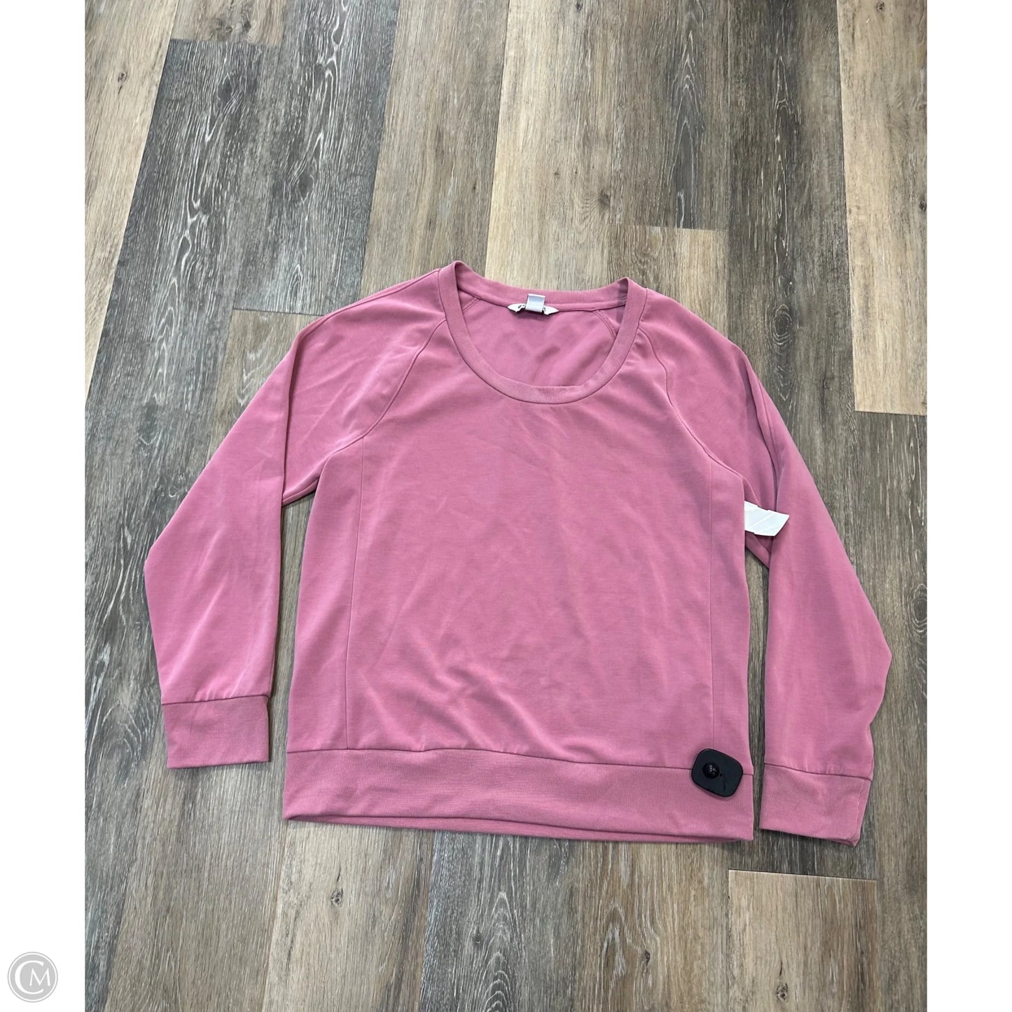 Athletic Sweatshirt Crewneck By Athleta In Pink, Size: M