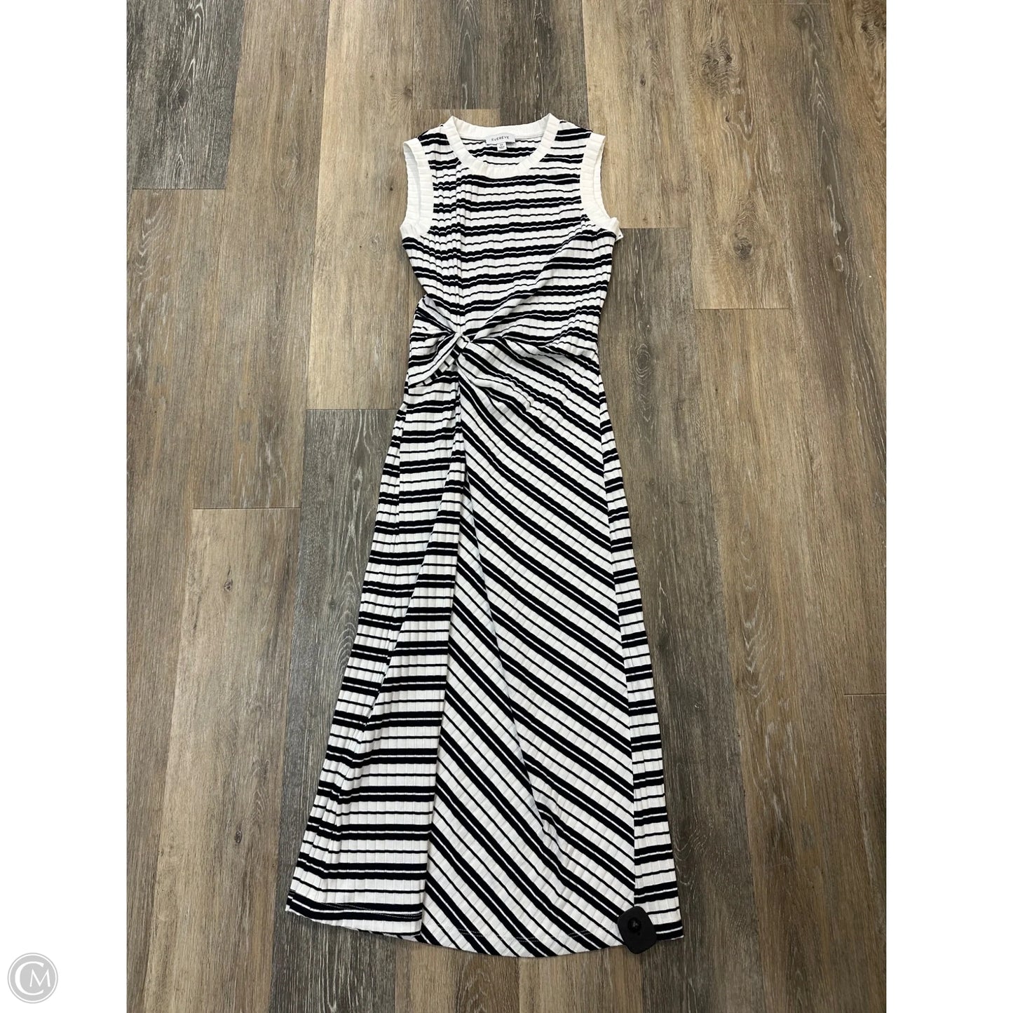 Dress Casual Maxi By Evereve In Striped Pattern, Size: Xs