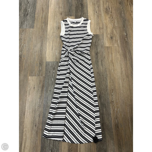 Dress Casual Maxi By Evereve In Striped Pattern, Size: Xs