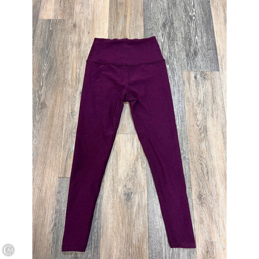 -Athletic Leggings By Beyond Yoga In Purple, Size: S