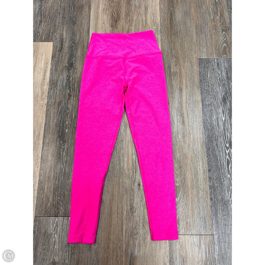 Athletic Leggings By Beyond Yoga In Pink, Size: S