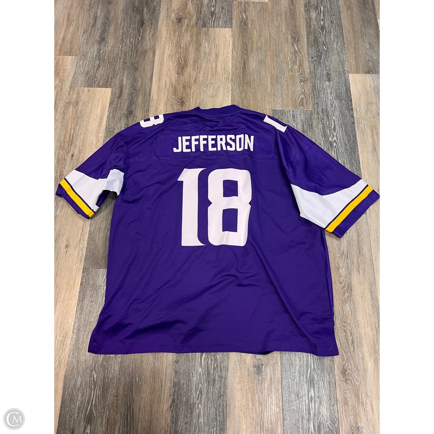 *Athletic Top Short Sleeve By Nfl In Purple, Size: 3x