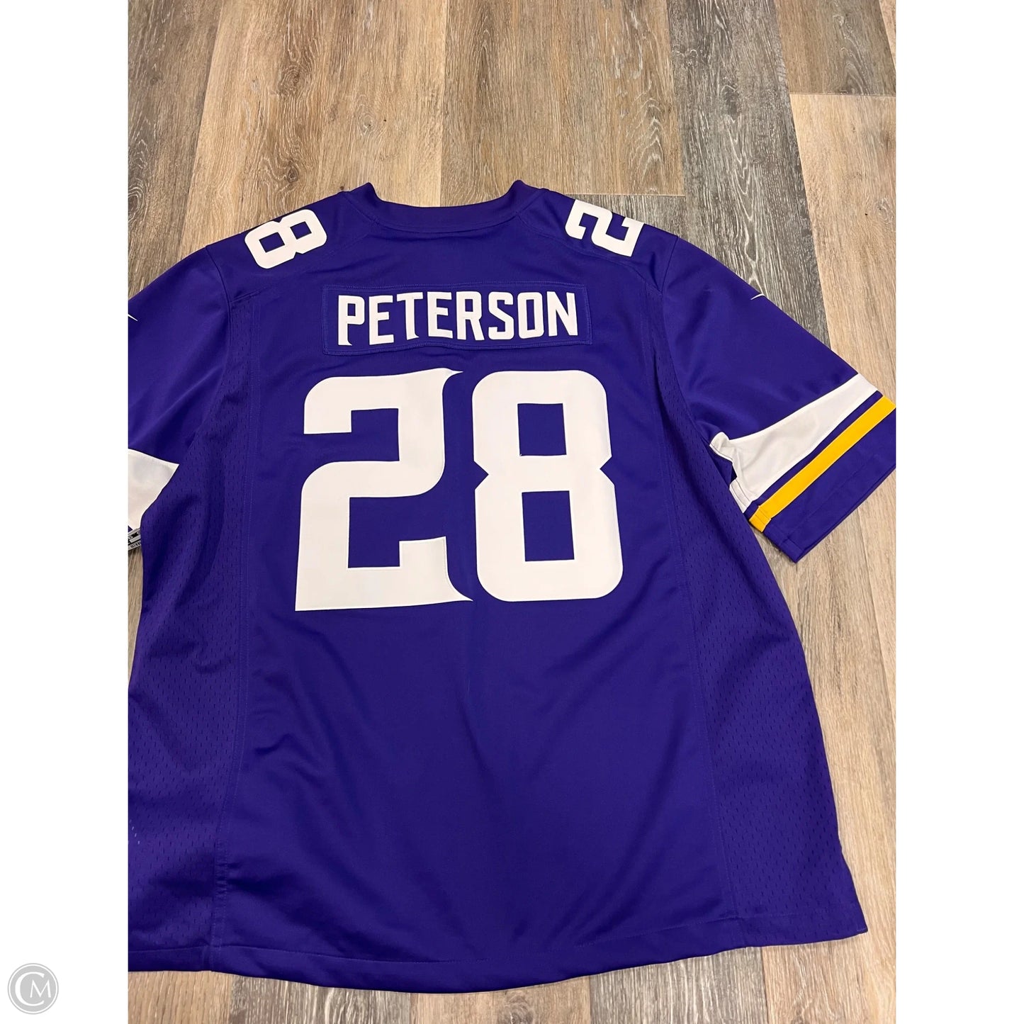 *Athletic Top Short Sleeve By Nfl In Purple, Size: Xxl
