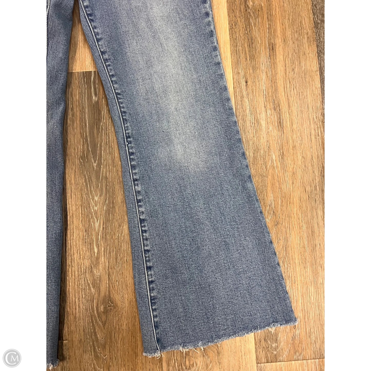 Jeans Straight By Kut In Blue Denim, Size: 12