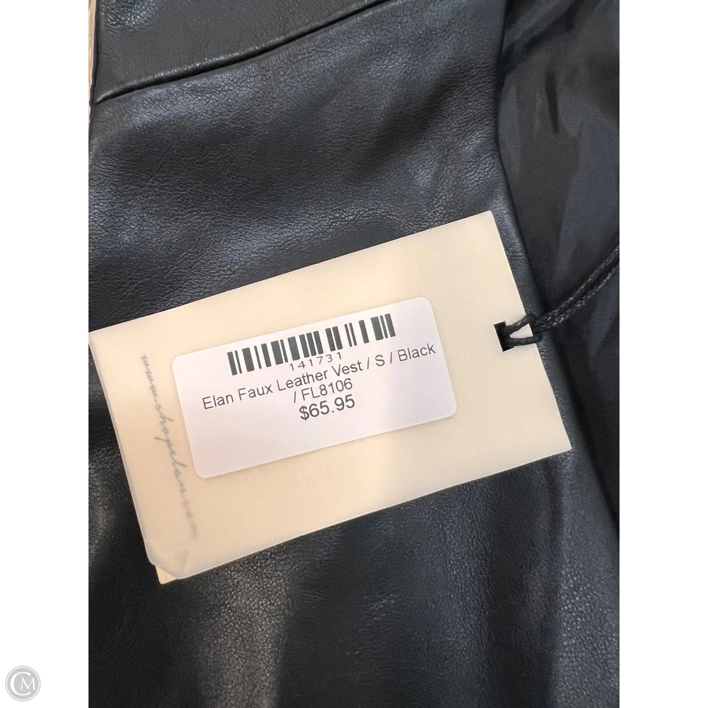 Vest Other By Elan In Black, Size: S