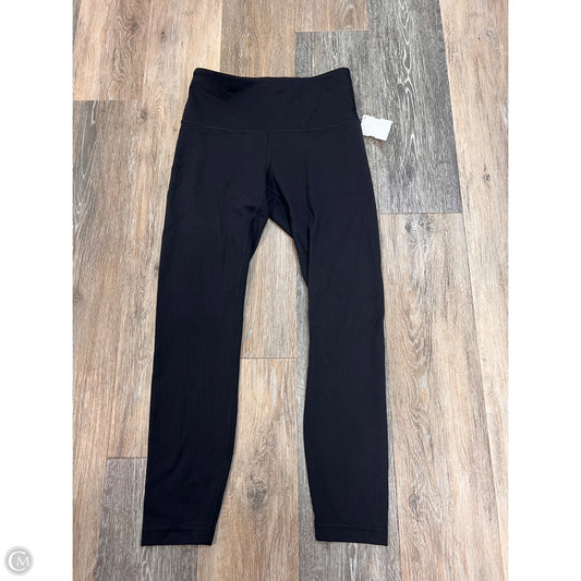 Athletic Leggings By Lululemon In Black, Size: 6