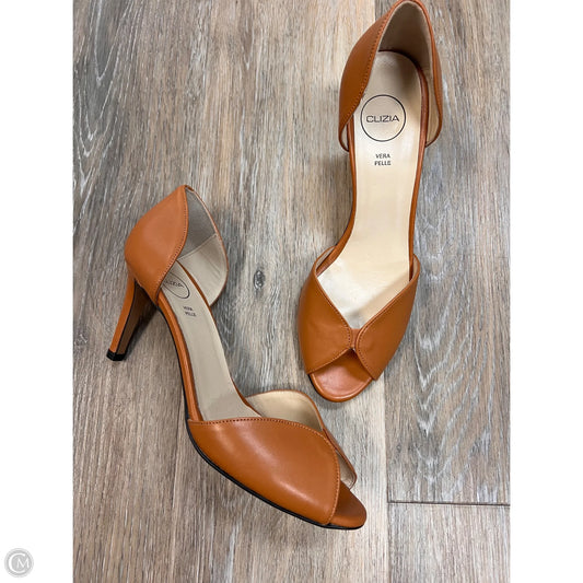 Shoes Heels Stiletto By Clizia In Tan, Size: 8/38