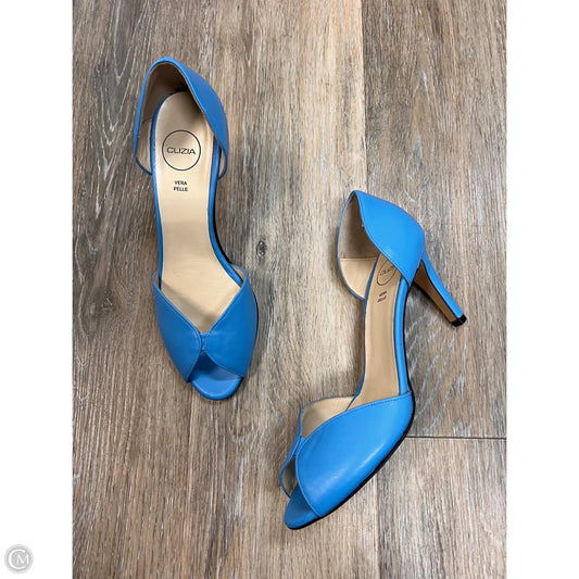 Shoes Heels Stiletto By Clizia In Blue, Size: 8/38