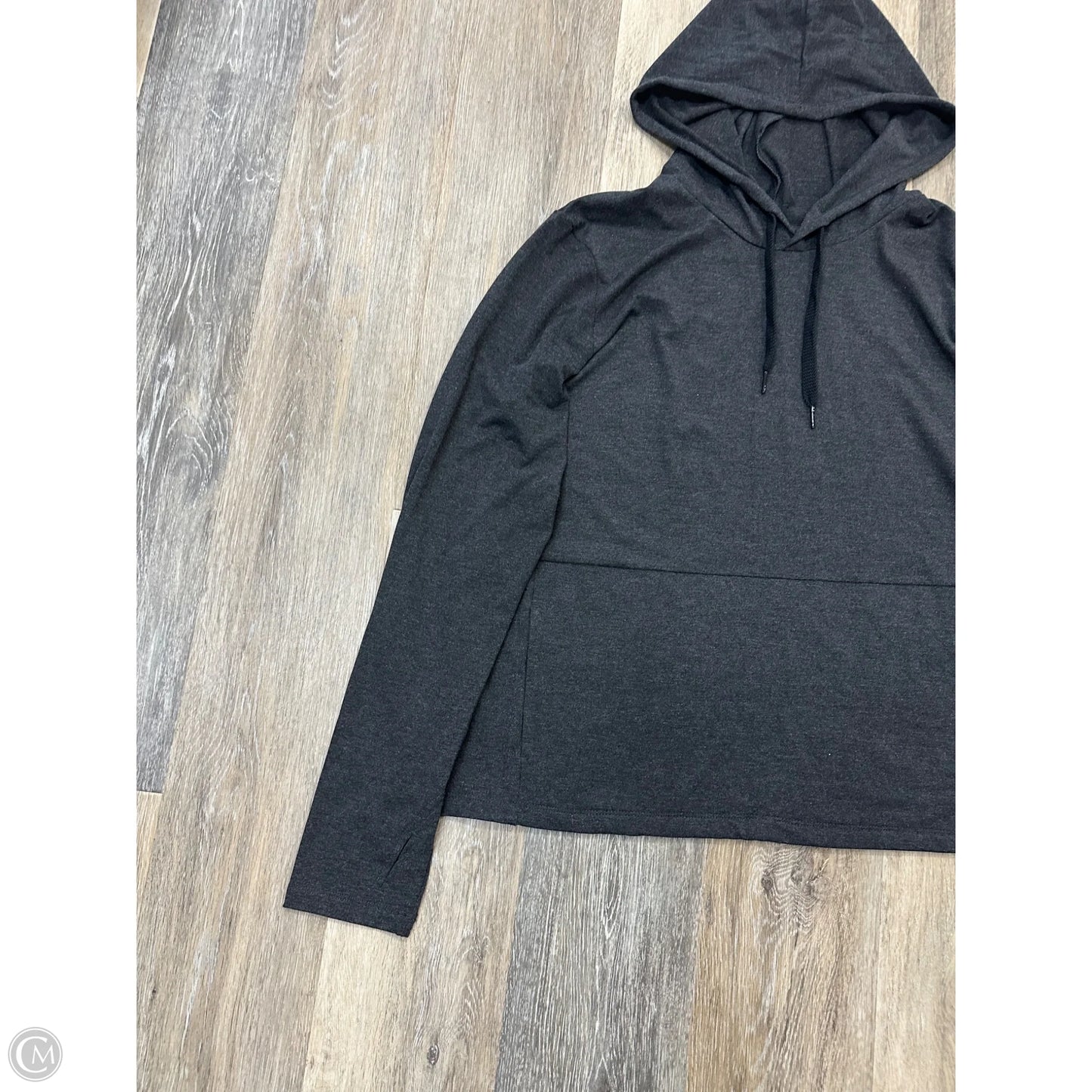 Athletic Sweatshirt Hoodie By Free Fly In Grey, Size: Xl