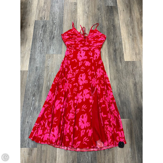 Dress Party Long By Lulu In Pink & Red, Size: M