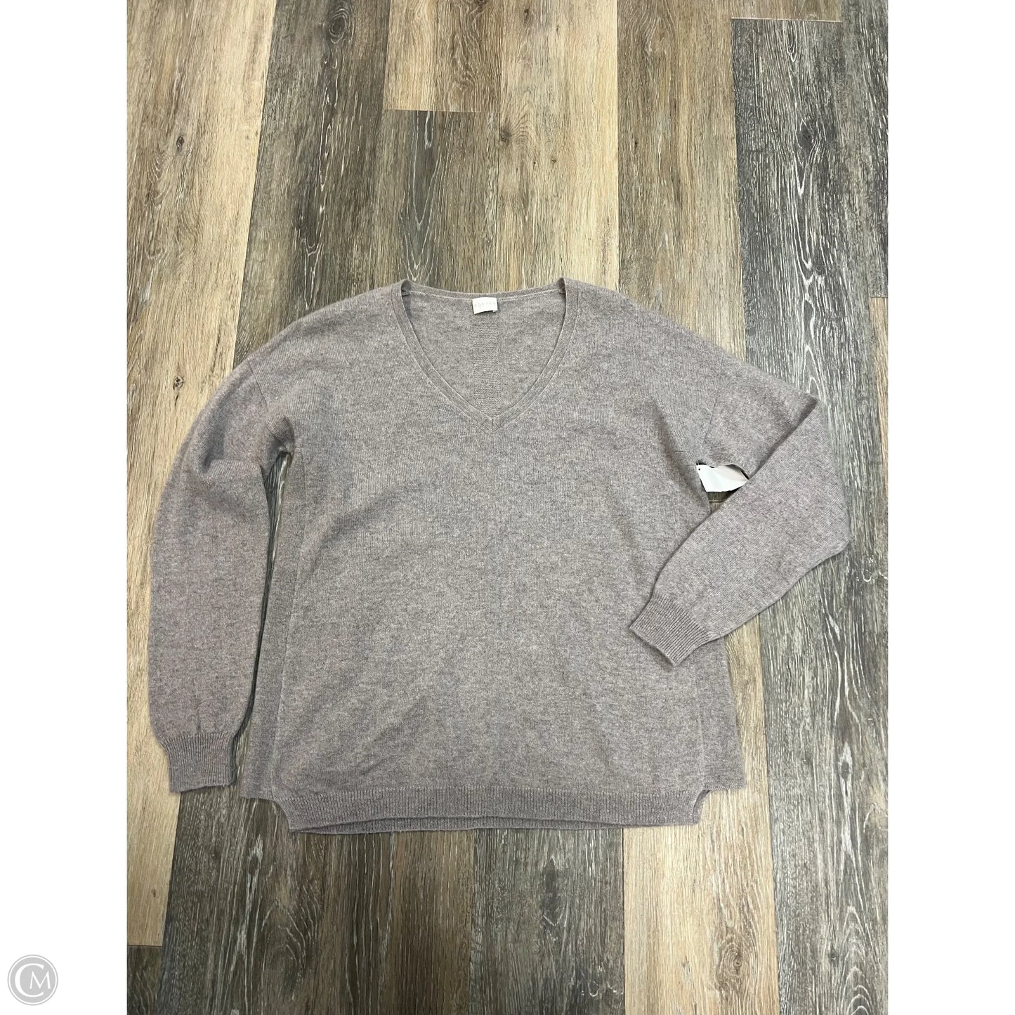 Sweater Cashmere By Poetry In Grey, Size: 6