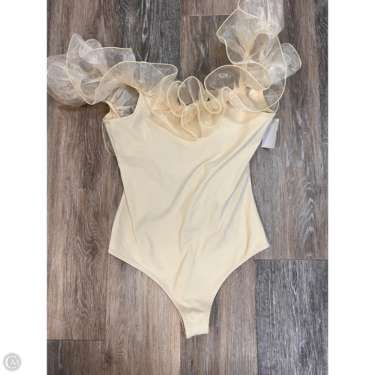 Bodysuit By Free People In Cream, Size: M