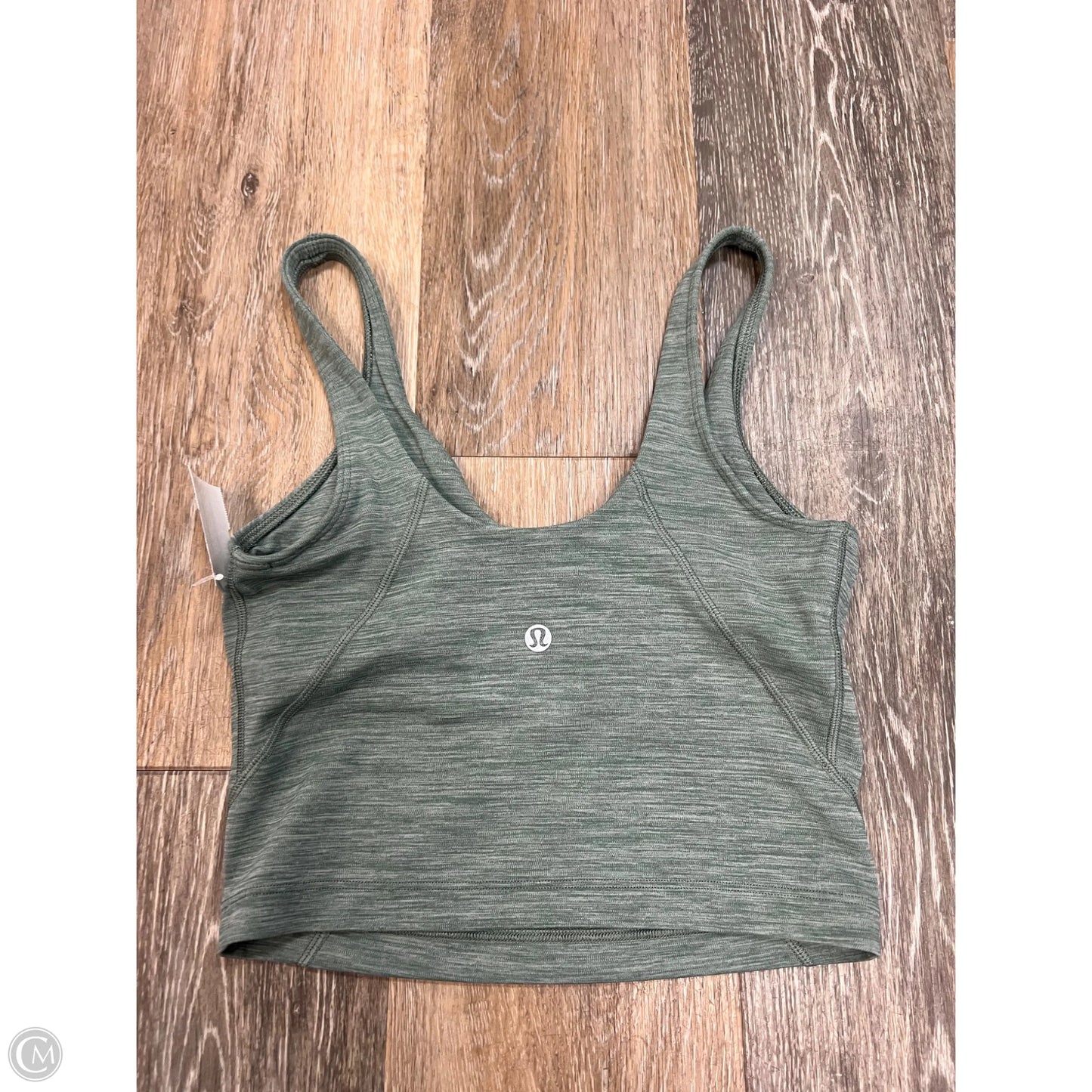 Athletic Tank Top By Lululemon In Green, Size: 2