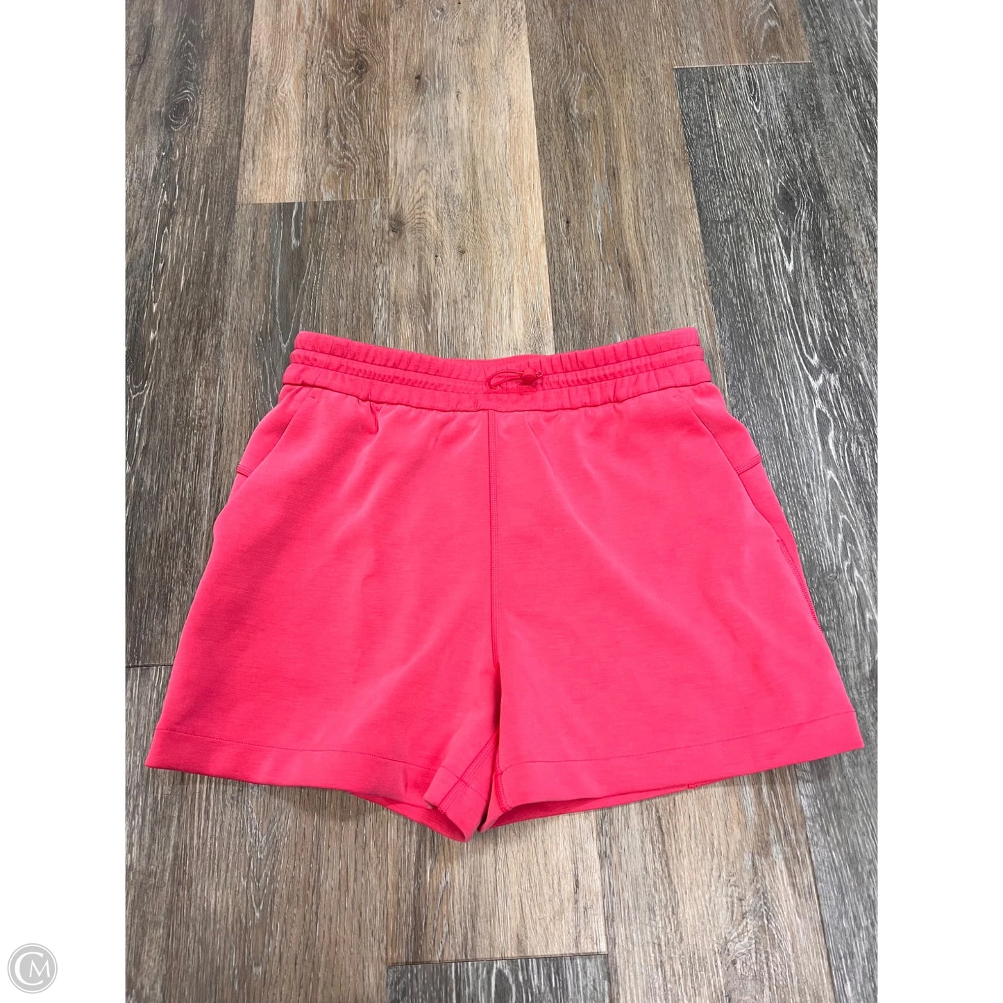 Athletic Shorts By Lululemon In Coral, Size: 8