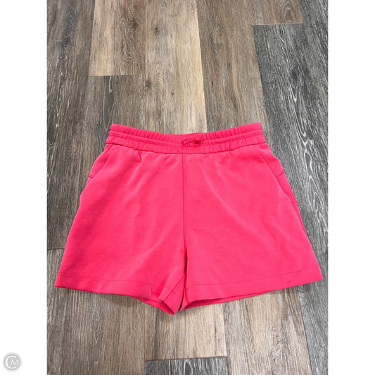 Athletic Shorts By Lululemon In Coral, Size: 8